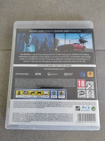 redmi 4a cena: GTA 5 - PS3 igra Malo je korišćena, odlično je očuvana. Nema — 3