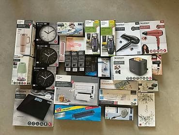 Veliki lot novih kućnih aparata i dodataka – razni brendovi