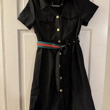 reserved haljine rs: Gucci M, color - Black, Short sleeves — 1