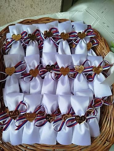 Svadbarske mašne i narukvice – ručna izrada, personalizacija - na lalafo.rs Svadbarske mašne i narukvice – ručna izrada, personalizacija -