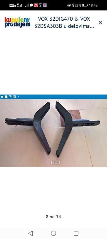 drzac za telefon za motor: VOX 32DIG470 i VOX 32DSA303B – delovi za TV Dostupni moduli i — 9