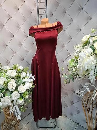 Haljine: Elegantna dugačaka večernja haljina - Model: duga haljina A-kroja sa — 4