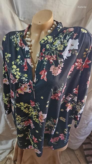 svilena bluza zara: 3XL Body Flirt 700din Elegantna sa elastinom vrhunska Poluobim grudi — 3