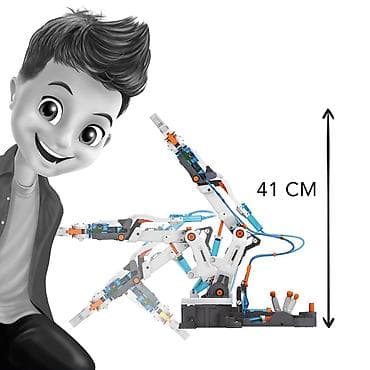 Kreativne i edukativne igračke: Buki Hidraulična robotska ruka – STEM edukativni set (šifra proizvoda — 4