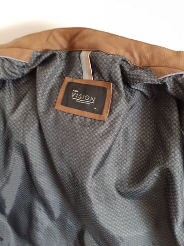jakne sa prirodnim krznom: Leather jacket Genuine leather, XL (EU 54), Lc Waikiki, color - Brown — 8