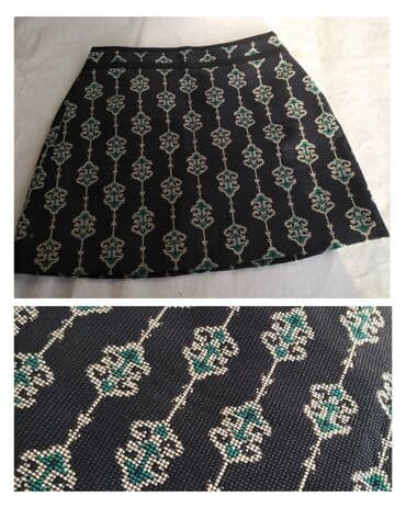 zara pantalone visoki struk: M (EU 38), Mini, bоја - Crna — 1