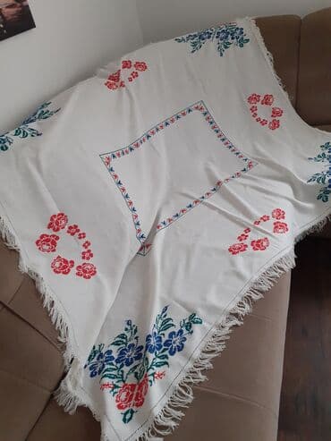 Tablecloths, New, color - White