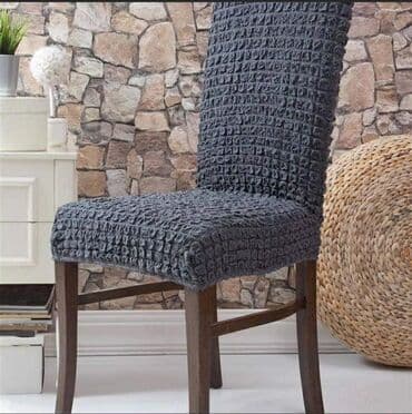 Univerzalna navlake za stolice 6 komada Boja siva, bordo, crna Cena