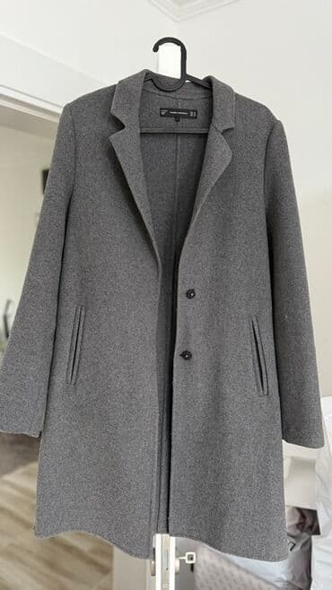 crna kozna jakna sa zlatnim detaljima: Zara, XS, S (EU 36), M, Jednobojni, Sa postavom — 4