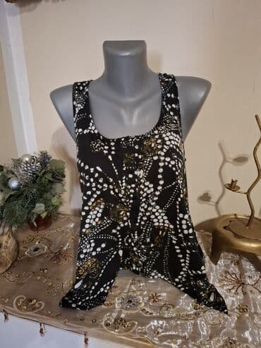 replay tank custom for her: S (EU 36), Cotton, Dots, Floral, color - Multicolored — 2