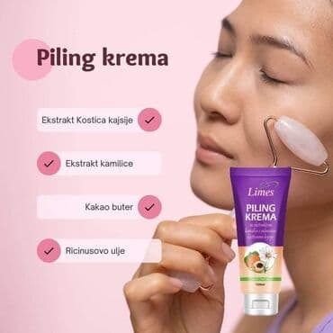 mona kozni kais: PILING KREMA 💜💜💜 Piling krema sa ekstraktom kamilice i mlevenim — 7