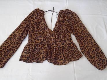 helanke sa trakom: H&M, Animal, color - Brown — 2