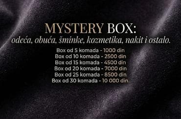 MYSTERY BOX – iznenađenje u paketu Sadržaj može obuhvatati: odeću