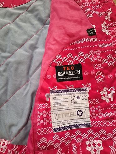 Kao nova Etirel ski jakna roze za devojčice 152 I 12 vodootporna — 10