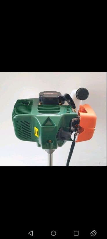 polovne samohodne motorne kosilice za travu: Prodajem nov i kvalitetan Lesnik benzinski trimer za košenje trave — 3