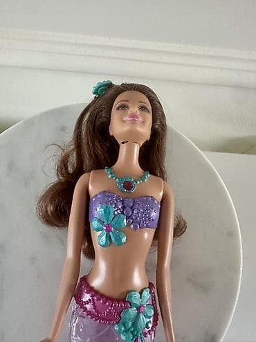 dior kolica za bebe: Barbie Sirena – sa svetlecim repom Funkcije rade, kosa i barbi su — 6