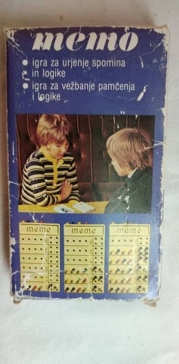 traktor na akumulator aksa: Mehanotehnika Memo igra za vezbanje pamcenja,12 cm — 1