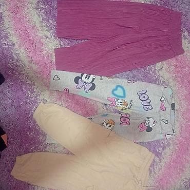 Šortsevi: Lot dečijih helanki i pantalona za devojčice – razni modeli i boje - — 1