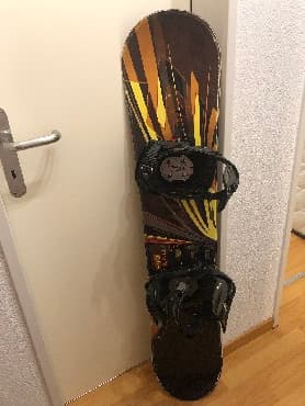 deciji bicikli za devojcice: Snowboard br.13 sa vezovima 128cm, uvoz Svajcarska — 1