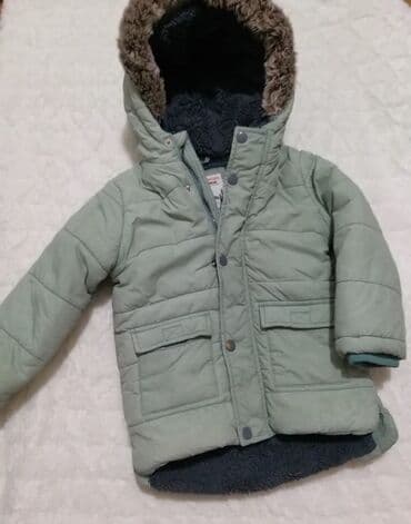 zimske jakne za devojčice h m: Waikiki 4-5y(104-110cm) Waikiki 4-5y(104-110cm)Prelepa mint zelena — 1