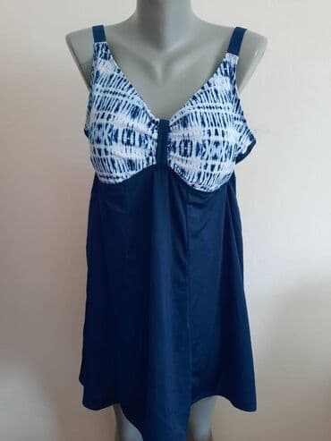 kupaci za punije: 5XL, Poliester, bоја - Svetloplava — 1