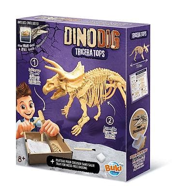 Kreativne i edukativne igračke: Buki Dino iskopina Triceratops – edukativni set za male paleontologe — 1