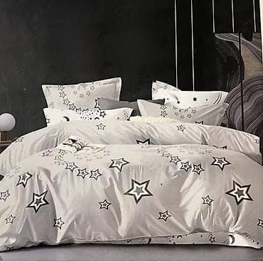 Bed sheets: Posteljina bracna luksuzna sa dva lica,višedelni setovi sa 3D štampom — 9