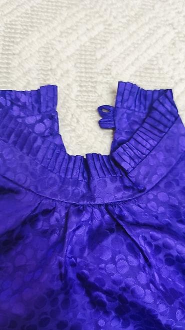 dugme kraljevo: Elegantna vintage haljina, brend “Rona Michaels”, proizvedena u SAD — 7