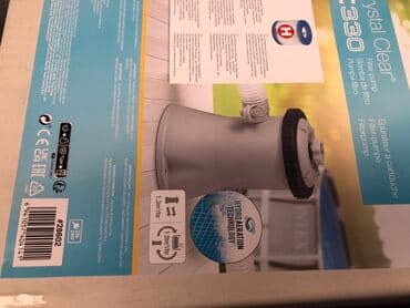 creva za bazene: Proizvodjac:INTEX -Snaga pumpe:30 W -Protok pumpe:1250 L u jednom satu — 1