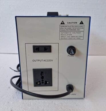 ispitivač napona: Prodajem nov i kvalitetan korektor napona WEIYAN. Model: SVR-2500VA — 6