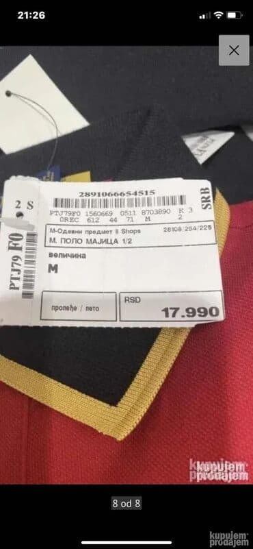 Other: Shirt Long sleeves, M, Ralph Lauren, color - Light blue, Cotton — 7