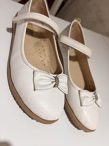 rolke bez rukava: Dečji komplet: kaput vel 8 i baletanke broj 33. - Kaput: nežno roze — 3