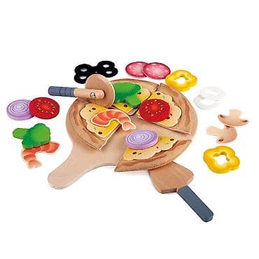 Kids' Kitchens: Hape drvena igračka – Pizza Playset Šifra proizvoda: 00 Vreme je za — 1