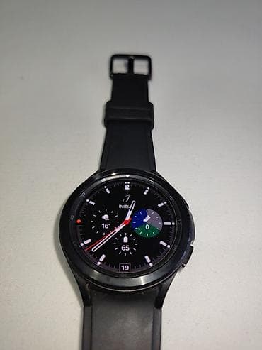 polovni satovi beograd: Samsung Galaxy Watch4 Classic (crni) – pametni sat sa rotirajućim — 3