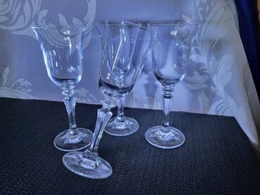 kristalne čaše prodaja: Case vintaz,kristal za vino bohemija. Case komada 4 u — 2