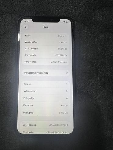 iphone x 64gb cena srbija: Iphone 11  Face id radi Sim free 64gb Baterija 79% Samo licno — 4