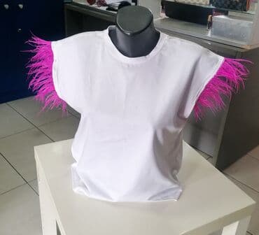 top ispod sakoa: S (EU 36), Cotton, color - White — 1