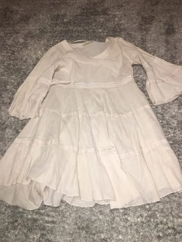 S (EU 36), bоја - Bež, Oversize, Dugih rukava
