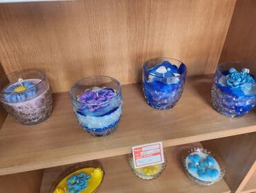 lidl polica za cvece: Candle, color - Blue, New — 9