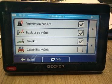 masazer za vrat cena: Gps becker 50 eu 5 inča nove mape-auto kamion ispravna i očuvana — 5