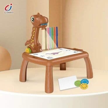 cybex kolica 3u1: Cena 1950 dinara Dino set sa projektorom za crtanje Sto sa — 1