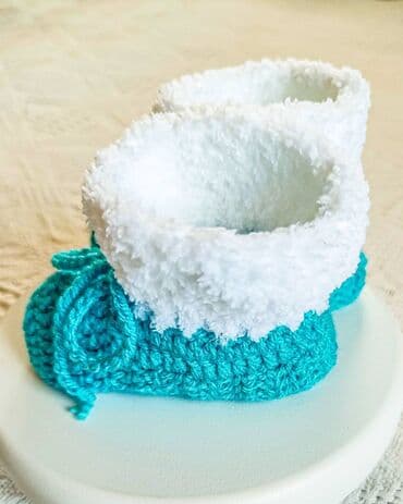 Children's Items: Slipper booties, Size - Pre-walking — 3