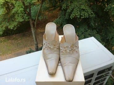 bež čizme od brušene kože: Fashion slippers, 37 — 3