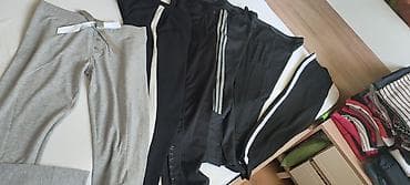 lanene bele pantalone: Lot ženske odeće – pantalone/helanke (više modela i dezena) - Lagane — 3
