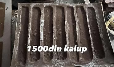 Kalup za izradu uskih pravougaonih elemenata (8 kanala). Materijal