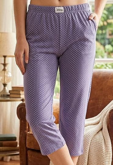 bele huarache: Ženske kapri pidžama-pantalone Disney - Udobne pidžama-pantalone — 1