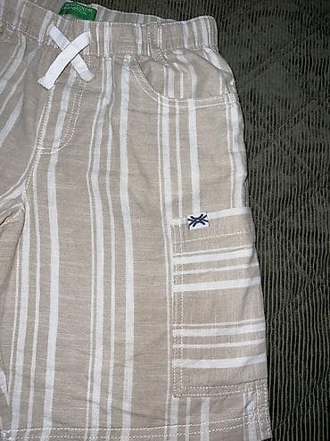 beneton haljina: BENETTON laneni šorc vel.XL 150cm — 2