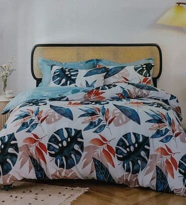 ikea posteljina na srca: ❤Posteljina iz 7 delova ❤Čaršaf-220*240 ❤Jorganska navlaka-2x140*200 — 27