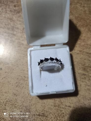 Aksesoari: Srebrni prstenovi sa cirkonima – više modela - Model 1: tanji obruč — 8