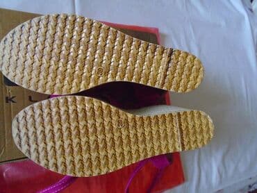 oksfordice sa platformom: Sandals, Perla, 39 — 7